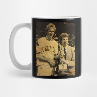 Larry Bird - Vintage Design Of Basketball Mug